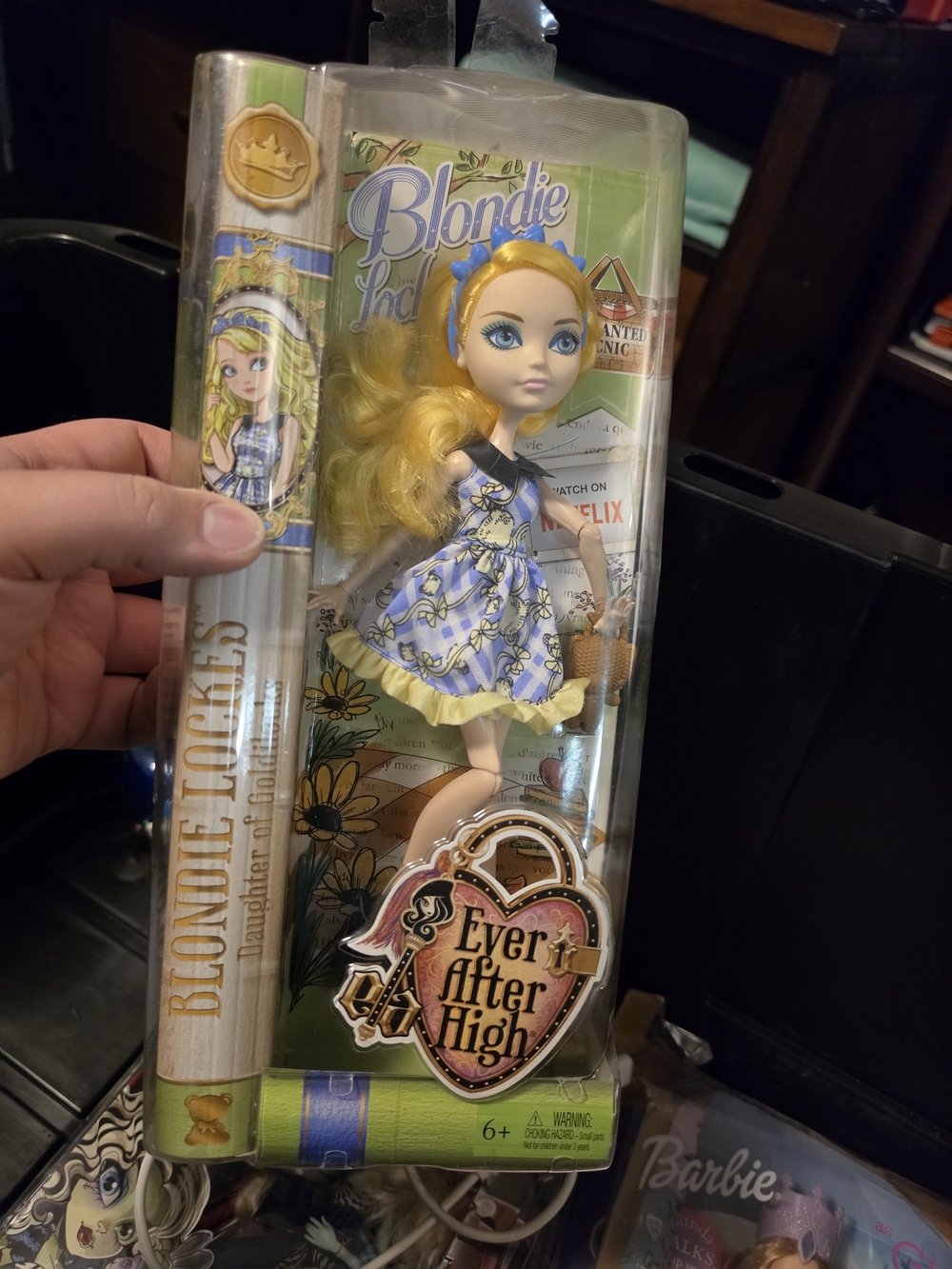 Mattel Ever After High Blondie Locks Blonde and Blue Dress Doll
